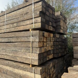 Reclaimed Grade High Grade A Oak Full Size Sleepers 250x150x2.6 – Worcestershire