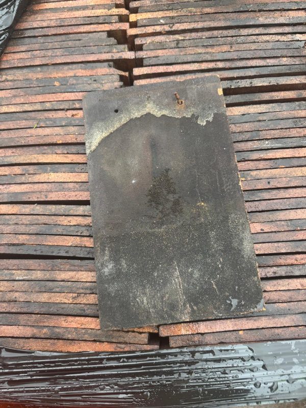 RECLAIMED CLAY ROOF TILES SAND FACED BLACK