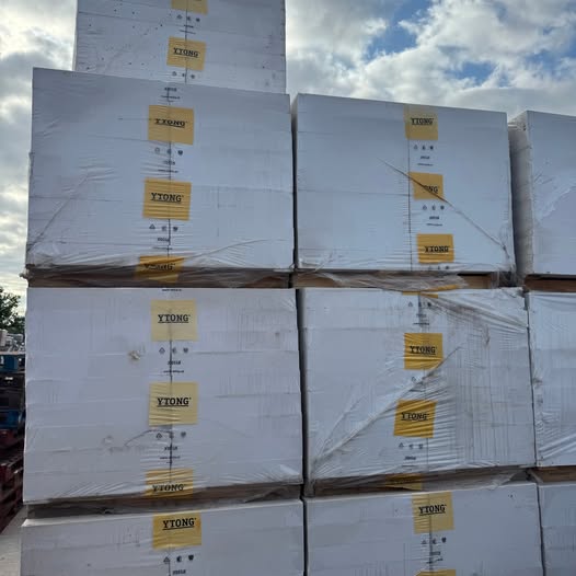 YTONG Standard 3.6N Block, Natural, 600 x 215 x 100 mm