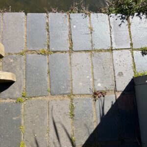 Reclaimed Blue Brick Paviours 10×5 - Staffordshire Blue Pavers