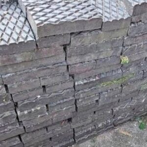 Blue Brick Diamond Shaped Reclaimed Paviours | Whitford