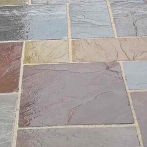 Raj Blend Reclaimed Sandstone Paving – Sale in Worcestershire