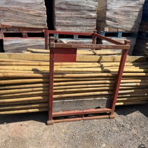 2.4 m garden posts 50 mm fencing stakes