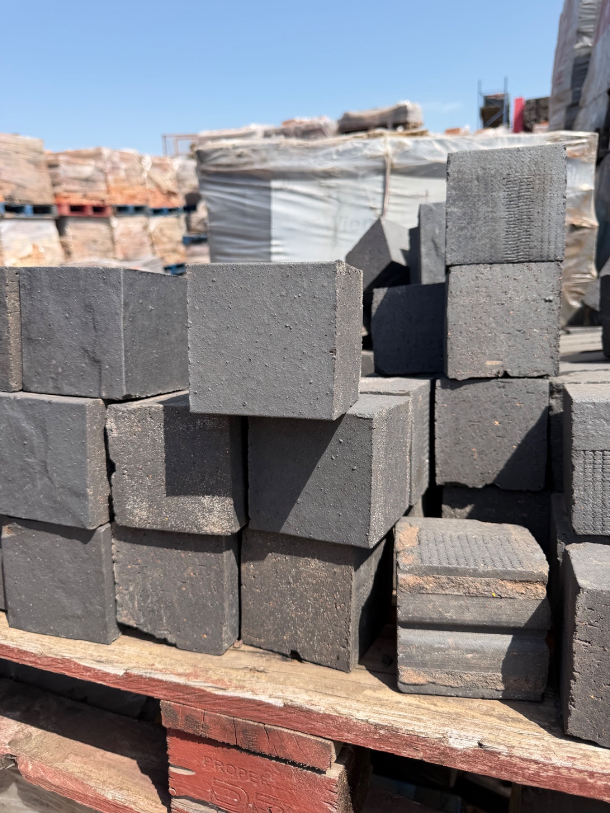 Blue Cube Paviours – 300 Pack | Whitford Reclamation Worcestershire