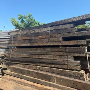 Reclaimed Crossing Timbers Railway Sleepers 3.2/3.6m – Worcestershire