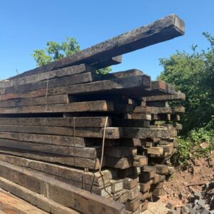 Reclaimed Crossing Timbers Railwaysleepers – 4m Grade A | Whitford