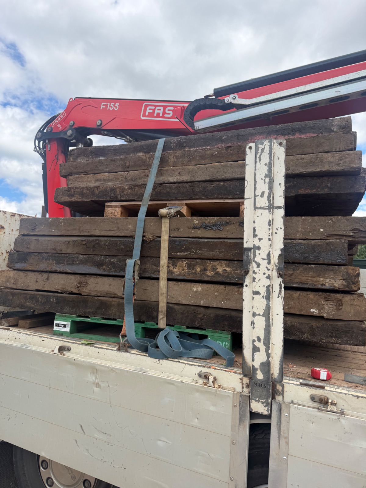 Reclaimed Larch English Sleepers – Quality Salvaged Timber Worcestershire - Image 5