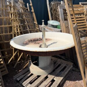 World War 2 Very Rare Wash Stand Fountain – Garden Ornament