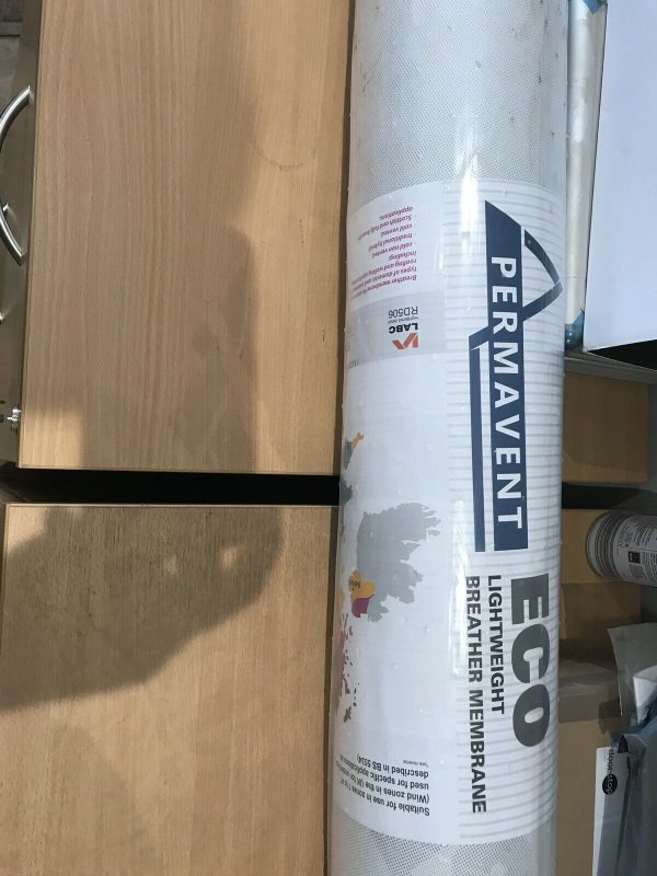 ROOFING BREATHABLE MEMBRANE 50M ROLLS